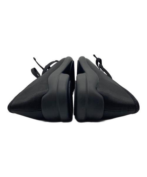 Le Talon（ル タロン）Le Talon (ル タロン) Lダブルリボンバレリーナ ブラック サイズ:23.5㎝の古着・服飾アイテム