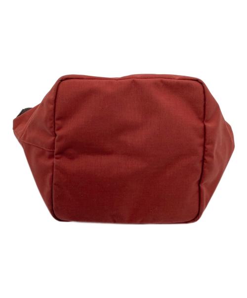 Herve Chapelier（エルベシャプリエ）Herve Chapelier (エルベシャプリエ) コーデュラ舟型トートM レッド×モカ サイズ:M（実寸参照）の古着・服飾アイテム