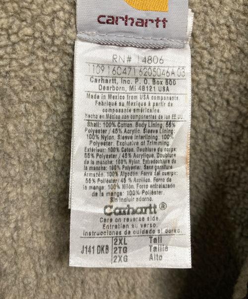 CarHartt（カーハート）CarHartt (カーハート) シエラアクティブジャケット　中綿ジャケット　アウター　 ブラウン サイズ:2XLの古着・服飾アイテム