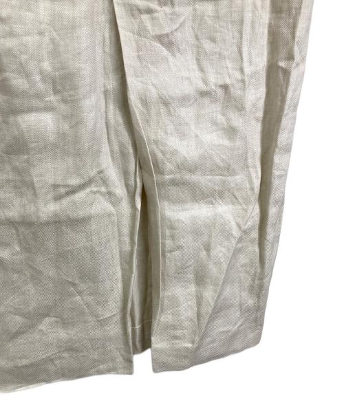 DEUXIEME CLASSE（ドゥーズィエム クラス）DEUXIEME CLASSE (ドゥーズィエム クラス) Dashingly Maxi スカート　ダッシングリー マキシスカート　リネンスカート　ロングスカート　日本製 ベージュ サイズ:38の古着・服飾アイテム