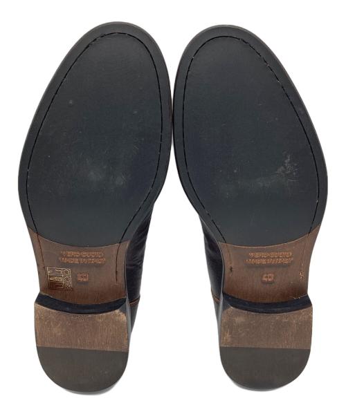 Giorgio Ricci（ジョルジオ・リッチ）Giorgio Ricci (ジョルジオ・リッチ) パティーヌブーツ　レザーブーツ　イタリア製 ブラウン サイズ:40の古着・服飾アイテム