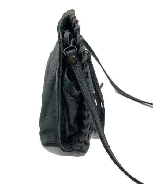 BALENCIAGA（バレンシアガ）BALENCIAGA (バレンシアガ) ザ スティッチショルダーバッグ グリーン サイズ:実寸参照の古着・服飾アイテム