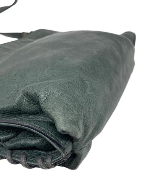BALENCIAGA（バレンシアガ）BALENCIAGA (バレンシアガ) ザ スティッチショルダーバッグ グリーン サイズ:実寸参照の古着・服飾アイテム