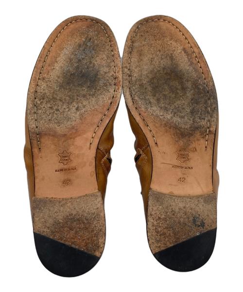 PADRONE（パドローネ）PADRONE (パドローネ) レザーシューズ　日本製 ベージュ サイズ:42の古着・服飾アイテム