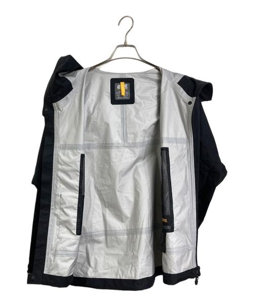 Jack Wolfskin（ジャック ウルフスキン）Jack Wolfskin 撥水フルジップブルゾン　TRAILHEADZ JKT　ナイロンジャケット　ナイロンパーカー　アウター　ライトアウター　スポーツ　アウトドア　日本製　TEXAPORE使用 ブラック サイズ:Mの古着・服飾アイテム