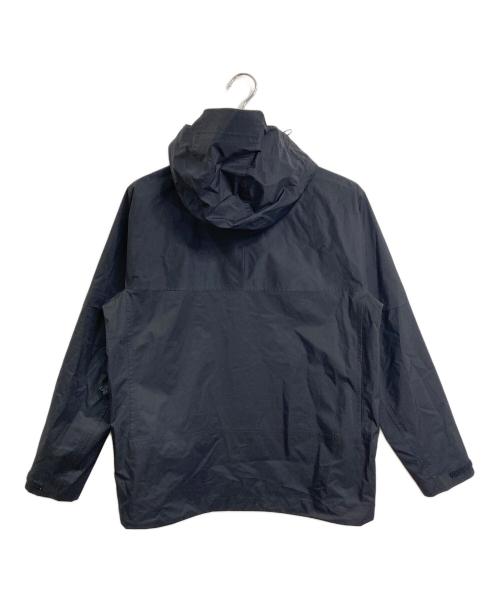 Jack Wolfskin（ジャック ウルフスキン）Jack Wolfskin 撥水フルジップブルゾン　TRAILHEADZ JKT　ナイロンジャケット　ナイロンパーカー　アウター　ライトアウター　スポーツ　アウトドア　日本製　TEXAPORE使用 ブラック サイズ:Mの古着・服飾アイテム