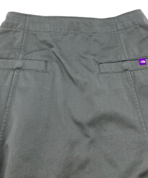 THE NORTHFACE PURPLELABEL（ザ・ノースフェイス パープルレーベル）THE NORTHFACE PURPLELABEL (ザ・ノースフェイス パープルレーベル) Chino Flared Field Skirt チノフレアフィールドスカート グリーン サイズ:Mの古着・服飾アイテム