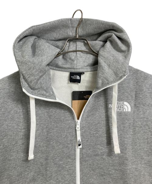 THE NORTH FACE（ザ ノース フェイス）THE NORTH FACE (ザ ノース フェイス) REARVIEW FULL ZIP HOODIE フードロゴ 刺繍ロゴジップパーカー　スポーツ　アウトドア　 グレー サイズ:XL 未使用品の古着・服飾アイテム