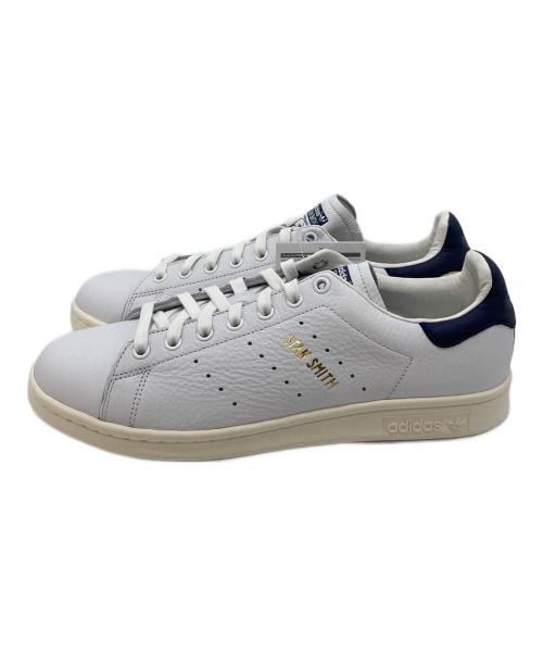 adidas（アディダス）adidas (アディダス) Stan Smith ホワイト×ネイビー サイズ:US10 未使用品の古着・服飾アイテム