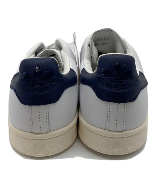 adidas（アディダス）adidas (アディダス) Stan Smith ホワイト×ネイビー サイズ:US10 未使用品の古着・服飾アイテム