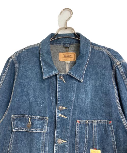 LEVI'S（リーバイス）LEVI'S (リーバイス) カバーオール　デニムジャケット　香港製 ブルー サイズ:38の古着・服飾アイテム