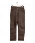 HELMUT LANG（ヘルムートラング）の古着「アーカイブデニムパンツ　90‐00s 本人期　カラーデニム　コットンパンツ」｜ブラウン
