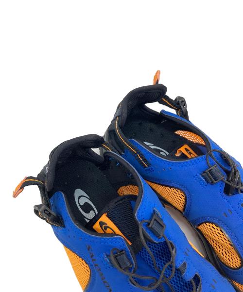 SALOMON（サロモン）SALOMON (サロモン) TECHAMPHIBIAN サンダル ブルー サイズ:UK8  US8.5の古着・服飾アイテム