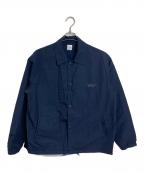 California General Storeカリフォルニアジェネラルストア）の古着「コーチジャケット　ナイロン混ジャケット」｜ネイビー