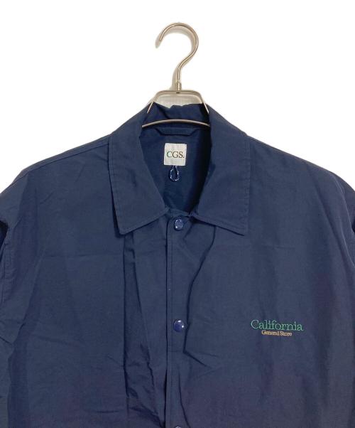 California General Store（カリフォルニアジェネラルストア）California General Store (カリフォルニアジェネラルストア) コーチジャケット　ナイロン混ジャケット ネイビー サイズ:Mの古着・服飾アイテム