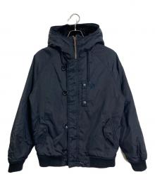 INDEPENDENT（インディペンデント）の古着「【古着】90’Ｓ-00’Ｓフードファージャケット　90年代−00年代」｜ブラック
