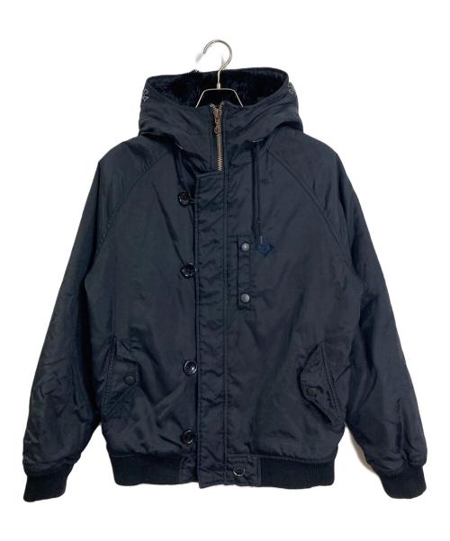 INDEPENDENT（インディペンデント）INDEPENDENT (インディペンデント) 【古着】90’Ｓ-00’Ｓフードファージャケット　90年代−00年代 ブラック サイズ:Mの古着・服飾アイテム