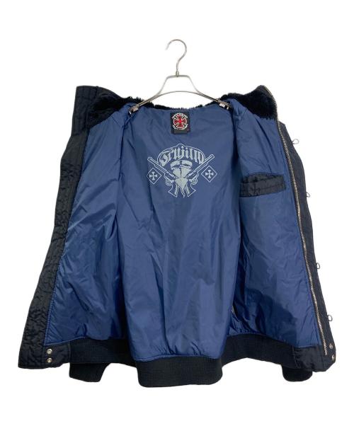 INDEPENDENT（インディペンデント）INDEPENDENT (インディペンデント) 【古着】90’Ｓ-00’Ｓフードファージャケット　90年代−00年代 ブラック サイズ:Mの古着・服飾アイテム