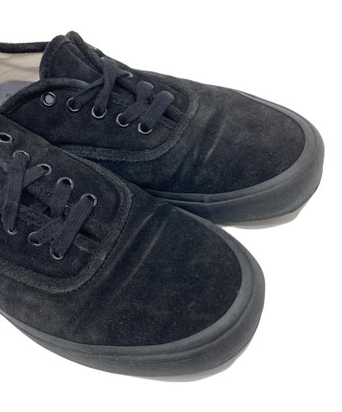 reproduction of found（リプロダクションオブファウンド）REPRODUCTION OF FOUND (リプロダクションオブファウンド) ジャーマントレーナー　 ブラック サイズ:41の古着・服飾アイテム