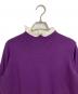 MACKINTOSH PHILOSOPHY (マッキントッシュ フィロソフィー) Cleric Collar Knitロングスリーブ パープル サイズ:38：6000円