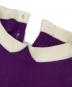 中古・古着 MACKINTOSH PHILOSOPHY (マッキントッシュ フィロソフィー) Cleric Collar Knitロングスリーブ パープル サイズ:38：6000円