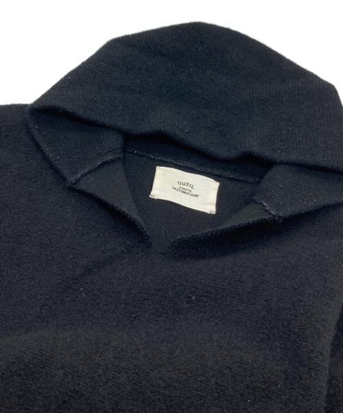 OUTIL（ウティ）OUTIL (ウティ) フランス製縮絨ウールニットパーカー ブラック サイズ:3の古着・服飾アイテム