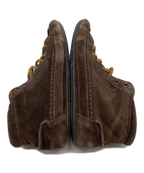 LOUIS VUITTON（ルイ ヴィトン）LOUIS VUITTON (ルイ ヴィトン) スウェードハイカットスニーカー　レザーシューズ ブラウン サイズ:6　1/2の古着・服飾アイテム