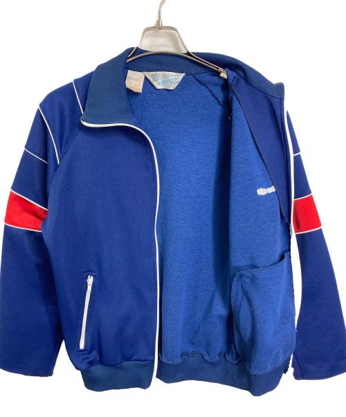 adidas（アディダス）adidas (アディダス) 【古着】台湾製80’S トラックジャケット　８０年代　三角タグ ネイビー サイズ:Mの古着・服飾アイテム