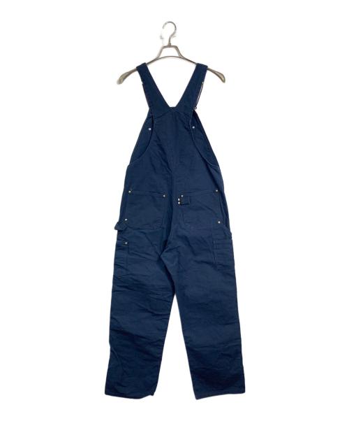 CarHartt（カーハート）CarHartt (カーハート) ダブルニーオーバーオール ネイビー サイズ:W３４L３２の古着・服飾アイテム
