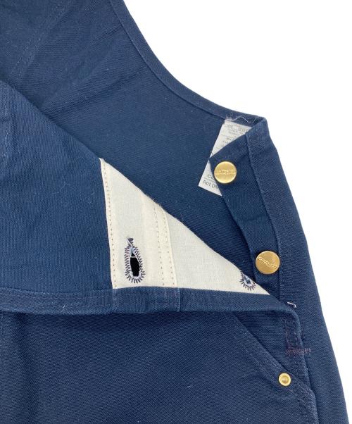 CarHartt（カーハート）CarHartt (カーハート) ダブルニーオーバーオール ネイビー サイズ:W３４L３２の古着・服飾アイテム