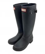 HUNTERハンター）の古着「パッカブルレインブーツ　長靴」｜ブラック