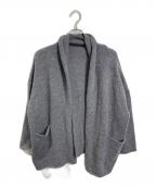 kurashi&trips publishingクラシアンドトリップス パブリッシング）の古着「アルパカ混のふんわりカーディガン 北欧 暮らしの道具店」｜グレー