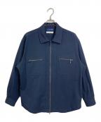 URBAN RESEARCHアーバンリサーチ）の古着「ブルゾン　ジップアップジャケット」｜ネイビー