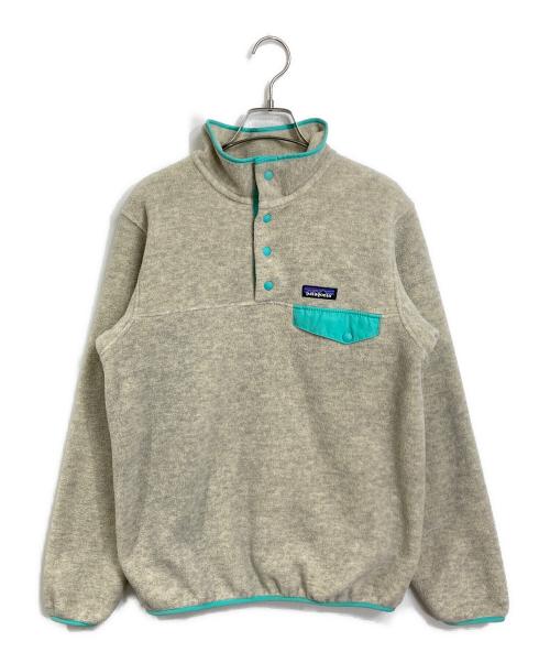 Patagonia（パタゴニア）Patagonia (パタゴニア) シンチラスナップ フリースジャケット ベージュ サイズ:Sの古着・服飾アイテム