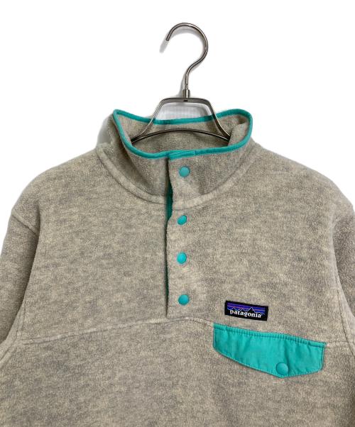 Patagonia（パタゴニア）Patagonia (パタゴニア) シンチラスナップ フリースジャケット ベージュ サイズ:Sの古着・服飾アイテム