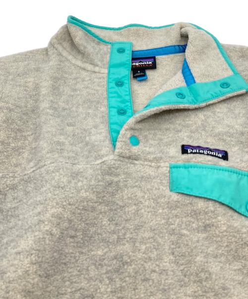 Patagonia（パタゴニア）Patagonia (パタゴニア) シンチラスナップ フリースジャケット ベージュ サイズ:Sの古着・服飾アイテム