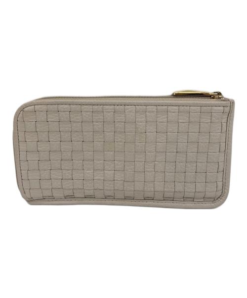 ATAO（アタオ）ATAO (アタオ) 長財布　L字ジップウォレット　L字ファスナー ベージュ サイズ:実寸参照の古着・服飾アイテム