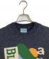 BLUFCAMP (ブルーフキャンプ) Intarsia Sweater　インターシャ セーター　ニット　 グレー サイズ:S：6000円