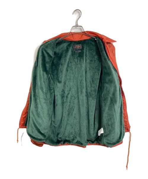 BEAMS PLUS（ビームスプラス）BEAMS PLUS (ビームスプラス) ナイロン フリース コーチジャケット　ナイロンジャケット　アウター オレンジ サイズ:Mの古着・服飾アイテム