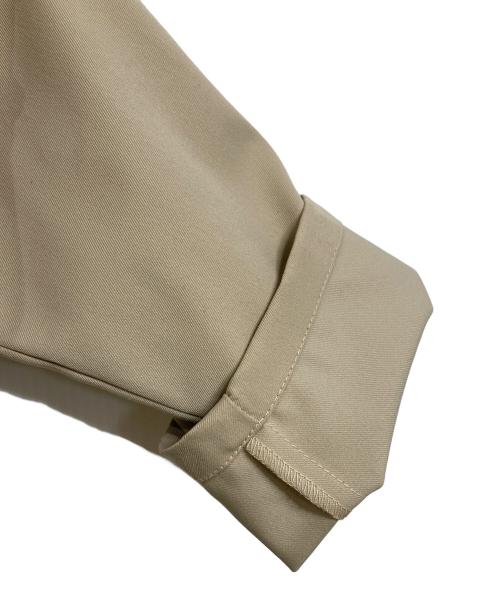 PWA（プア）PWA (プア) ストレッチツイル ワーク テーラードジャケット　アウター　ライトアウター ベージュ サイズ:Sの古着・服飾アイテム