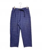 GRAMICCIグラミチ）の古着「YARN DYE DOBBY PLAID JAM PANT」｜パープル
