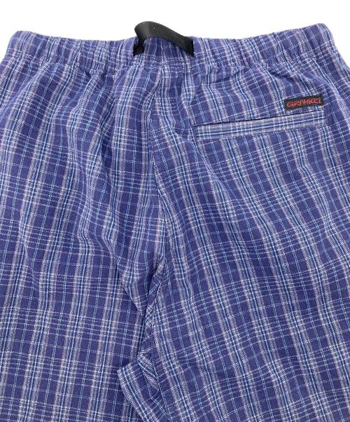 GRAMICCI（グラミチ）GRAMICCI (グラミチ) YARN DYE DOBBY PLAID JAM PANT パープル サイズ:Mの古着・服飾アイテム