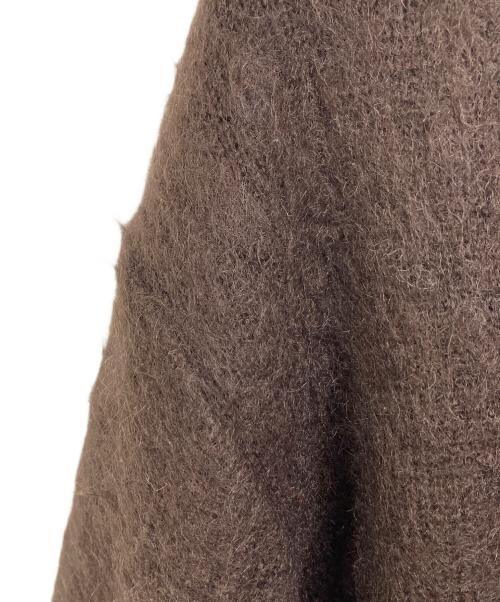 Needles（ニードルズ）Needles (ニードルズ) モヘヤ カーディガン　Vネックカーディガン ブラウン サイズ:XSの古着・服飾アイテム