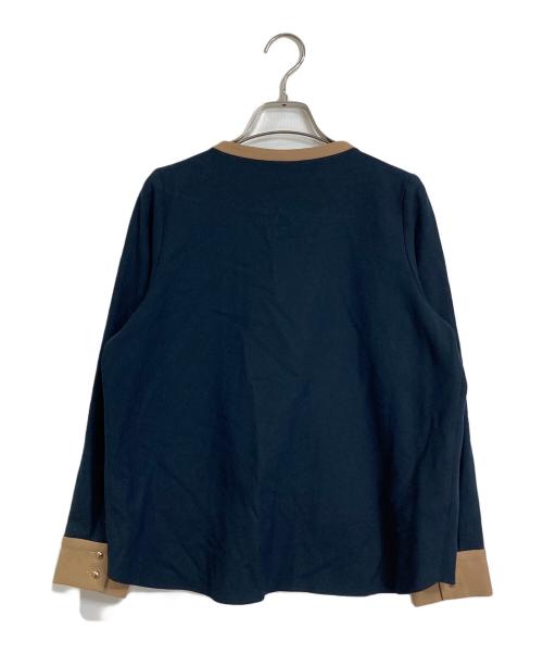 TONAL（トーナル）TONAL (トーナル) ウォームツイルバイカラーセットアップ ネイビー サイズ:Mの古着・服飾アイテム