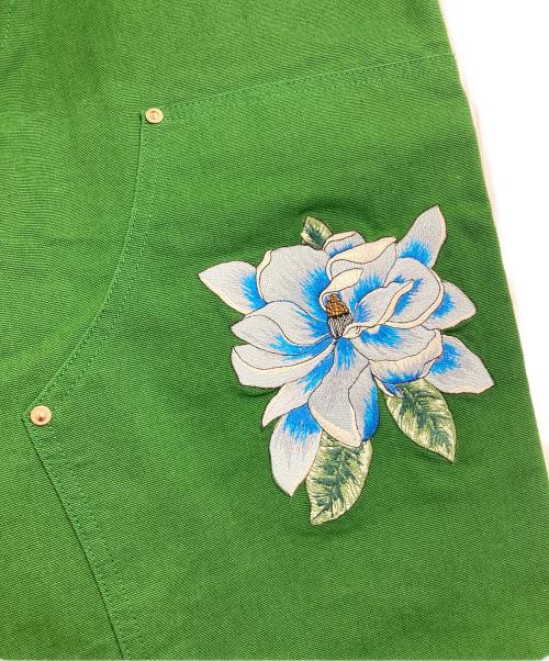 Carhartt WIP（カーハート ワークインプログレス）CARHARTT WIP (カーハート ワークインプログレス) awake NY (アウェイク ニューヨーク) Double Knee Pant ダブルニー　コラボ　ペインターパンツ　ダブルネーム グリーン サイズ:M 未使用品の古着・服飾アイテム