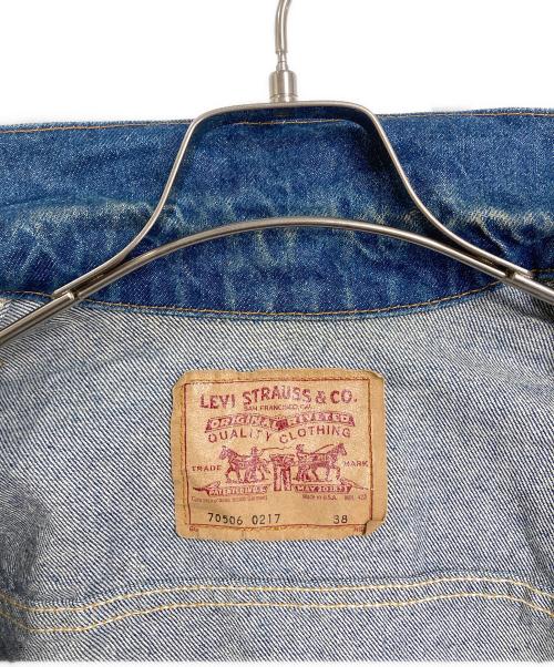 LEVI'S（リーバイス）LEVI'S (リーバイス) 【古着】4th typeデニムジャケット　USA製　アメリカ製 インディゴ サイズ:38の古着・服飾アイテム