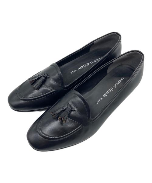 tsumori chisato walk（ツモリチサトウォーク）tsumori chisato walk (ツモリチサトウォーク) オールウェザー対応タッセルローフアー ブラック サイズ:23cmの古着・服飾アイテム