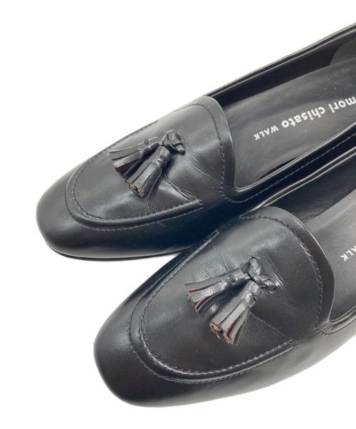 tsumori chisato walk（ツモリチサトウォーク）tsumori chisato walk (ツモリチサトウォーク) オールウェザー対応タッセルローフアー ブラック サイズ:23cmの古着・服飾アイテム