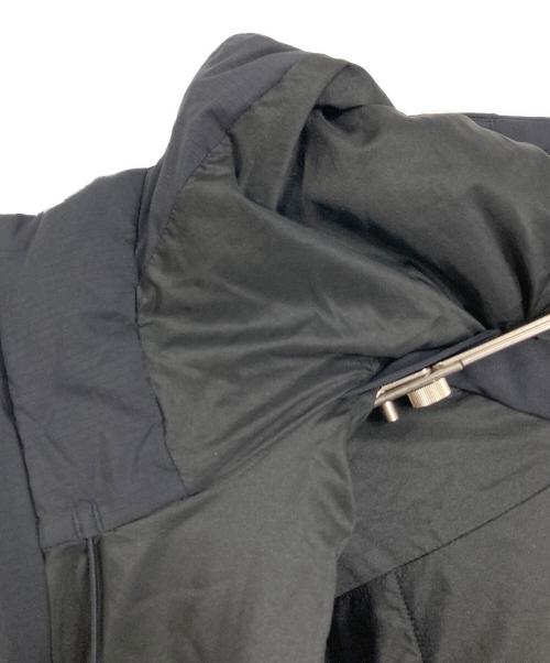 ARC'TERYX（アークテリクス）ARC'TERYX (アークテリクス) ATOM HEAVY WEIGHT HOODY/アトムヘビーウェイトフーディ　中綿ジャケット　ノームコア　 ブラック サイズ:Lの古着・服飾アイテム