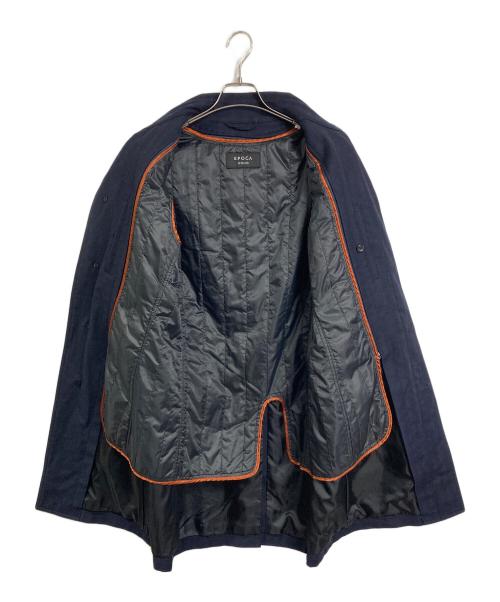 EPOCA UOMO（エポカ ウォモ）EPOCA UOMO (エポカ ウォモ) ライナー付ステンカラーコート ネイビー サイズ:４６　　　の古着・服飾アイテム